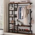 Murky Duty Bedroom Shoe Coat Hang Organizer Rack. 