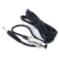 5m/10m XLR Cable Female to 6.5mm Plug Microphone Mic Audio Cable Wire Cord. 
