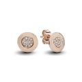 Earring 1 925 Sterling Silver Earrings Sparkling Freehand Heart Colored Cubic Zircon Earrings Women Fashion Jewelry Gift. 