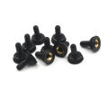 10pcs 6MM Black Mini Toggle Switch Rubber Resistance Boot Cover Cap Waterproof Muqin. 