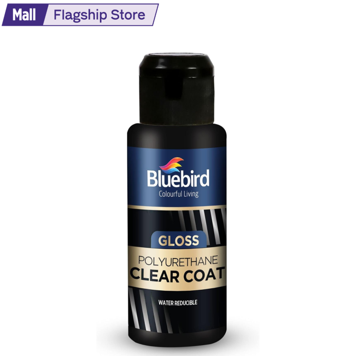 Bluebird Polyurethane Clear Coat Varnish GLOSS (Water based Lacquer)