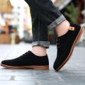 2019 new four seasons men's casual shoes matte men's trend shoes. 