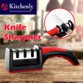 Kitchenly Professional Knife Sharpener 3 in 1. 