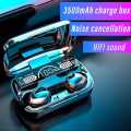 M10 Earbuds / M10 TWS Wireless Bluetooth Headphones 5.1 Earphone Bluetooth 3500mAh Charging Box 9D Stereo Sports Waterproof Earbuds Headsets With Microphone / M10 Earbuds Airpods. 