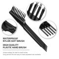 4Pcs Hair Brush Cleaning Tool Comb Cleaning Hairbrush Hair Brush Cleaner Rake for Removing Dirt Home and Salon Use. 