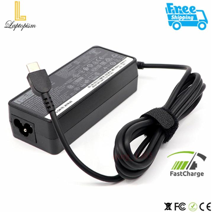 LENOVO THINKPAD X390 TYPE-C 60W HIGH PERFORMANCE LAPTOP ADAPTER CHARGER WITH CABLE
