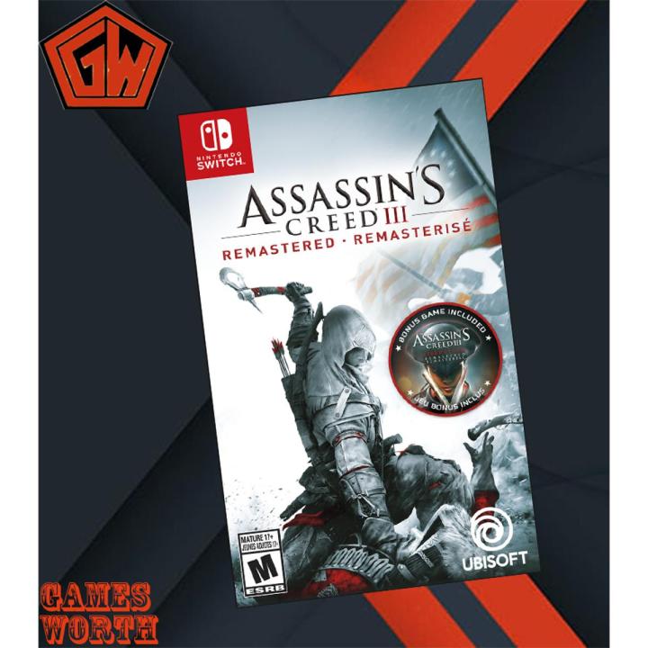 ASSASSINS_CREED 3 REMASTERED NINTENDO SWITCH GAME | Daraz.pk