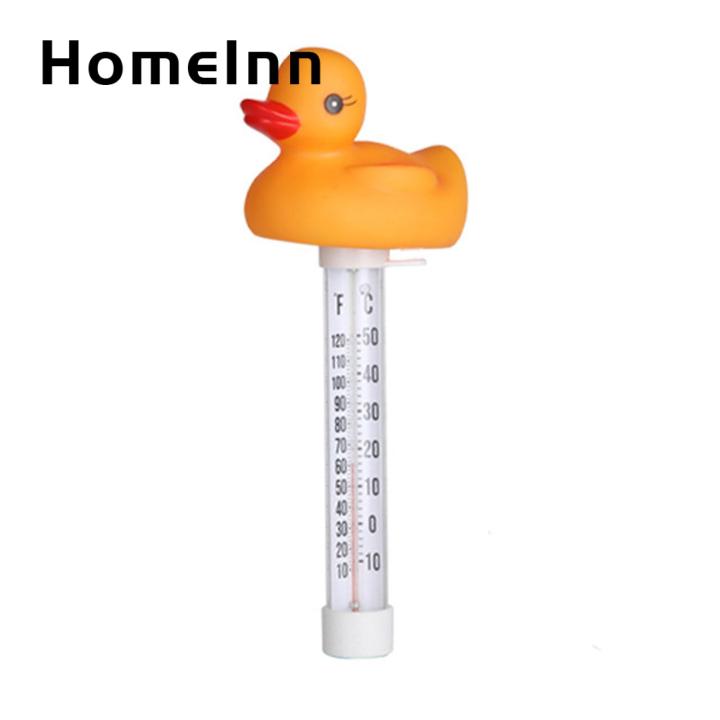 Animal Design Bath Thermometer Adorable Duck Baby Bath Thermometer for Accurate Water Temperature Measurement Perfect for Bathtub Hot Tub Swimming Pool Easy to Read Floating Design Pool Spa