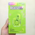 Air31 Wireless Crystal Transparent Bluetooth Earbuds with High-Quality Sound and Touch Sensor. 