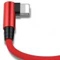 Original Copper L Shape Micro Usb / Type C / Iphone data cable 3.5A charging + Data Cable best for gaming. 