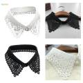 Lapel Fake Collar Detachable Collar for Party Accessories Sweater T Shirt White. 