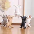 Dance Cat Wireless Headphone Stand Pen Holder Headset Holder for AirPods 1&2 and Pro Desktop Display. 
