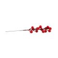 Artificial Christmas Red Berries Stems for Christmas Tree Ornaments. 