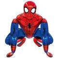 Large Size Superhero Foil Balloons 1 Pc 28 Inch 4D Spiderman Iron Man & Bat Man Movie Characters Chrome Metallic Balloon Toy For Boys Avengers_Marvel_DC Comics Balloon For Birthday Parties Decoration Super Hero Theme Party Supplies For Kids Event Decor. 