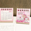 High Beauty Calendar Pink Calendar Cartoon Calendar Notebook Desktop Calendar 2024 Cute Calendar Desk Calendar. 