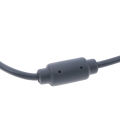 Wired controller USB breakaway adapter cable cord for xbox 360 Gray 23cm. 