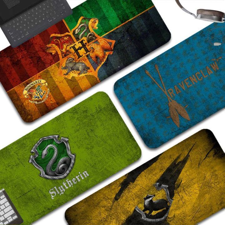 BANDAI Harry Potter Non-slip Lockedge Anime Gaming Mouse Pad Keyboard Mouse Mats Desk Mat Accessories Office Desk Accessories