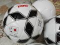 1-PC NASSAU Championship Pro-Match Soccer Ball PAKA Football Korean PU Leather Size 5 Circ. 27" - 28" - Glossy White. 