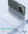 Redmi A3 4G Back Cover Transparent Soft Bumper Clear Back Case Imported. 