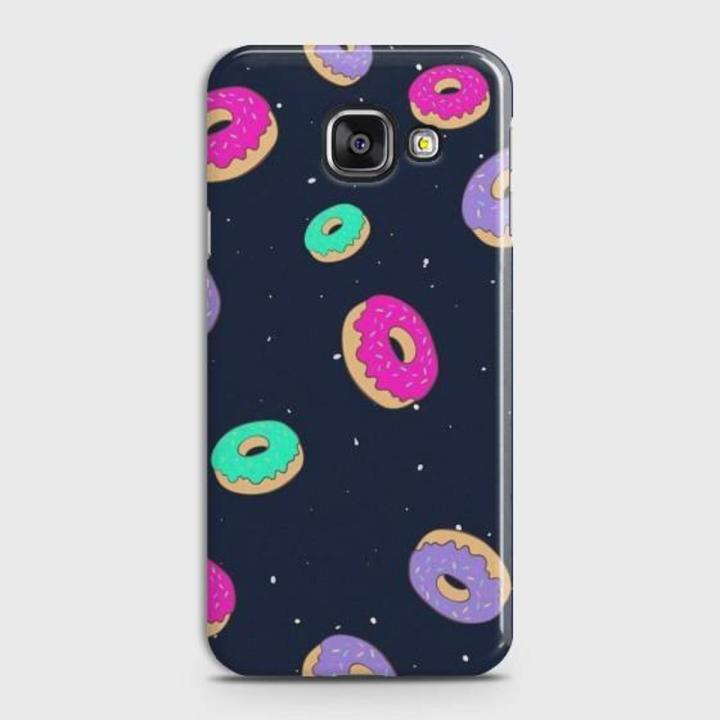 Samsung A7 2016 (A710) Cover - SkinLee HQ Hard Case - Colorful Donuts - SKINLEE-651-1-233-38