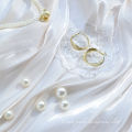 White Silk Fabric Photography Background Cloth For Jewelry Cosmetics Toiletries Props Backdrops Accessories. 