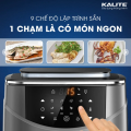 Kalite Steam 7 Air Fryer Oven Digital Display With Touchscreen 7 Leter Large Airfryer Cooker 18 Touch Cooking Presets 200 Recipes Xl Air Fryer Basket 1700w Power Multifunction Stainless Steel. 