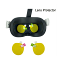 For Quest 3 Lens Protector VR Film Cover Scratch Resistant VR Headset Quest 3 Replacement Parts. 