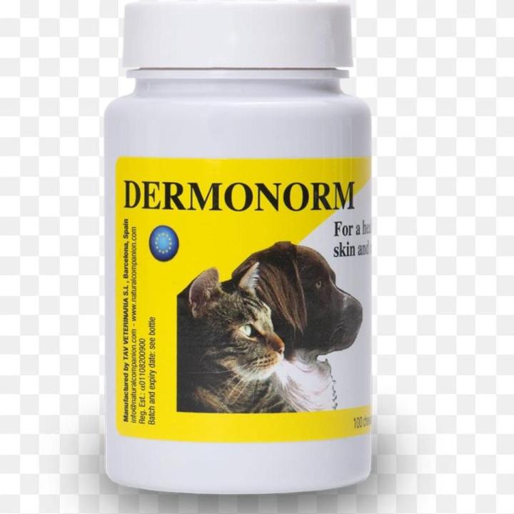 Dermanorm Dermonorm Health Skin & Coat (100 Chewable tabs) For Cats & Dogs | Daraz.pk