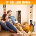 Portable Fan Heating  Electric Héater with 1200W/600W Heating Modes, Portable Heaters for Home Low Energy 3 Timing Settings, Tip-Over and Overheat Protection, Space Small Heaters for Room Bedroom Office. 