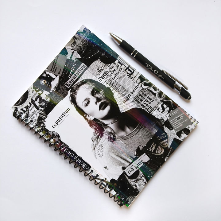 Taylor Swift Notebook with pen, premium quality, Fully customized perfect gift for him for her, taylor swift merch