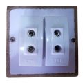 Electric Extension Board Wall Electric Board High Quality PVC Box & Fibar Sheet Piano Switch Sockets (2 Points) | Electric Extension Board Wall Board - High-Quality PVC Box, Fiber Sheet, Piano Switch Sockets (2 Points) for Home & Office Use. 