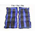1 KG Ankle Weights Adjustable Leg Weight Strap Running Gym - 1 Pair. 