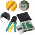 RJ45 RJ11 RJ12 CAT5 LAN Network Tool Kits Cable Tester Crimp Crimper Plier. 