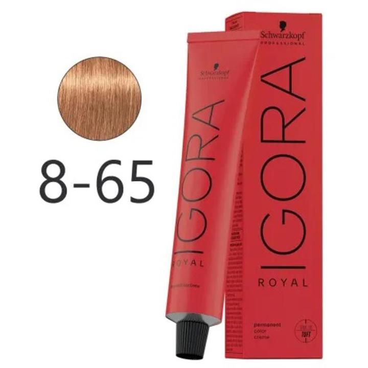 Igora Royal ( Light Blonde chocolate Gold) 8-65