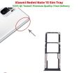 Xiaomi Redmi Note 10 SIM Tray Sim Jacket Sim Slot Sim Door For Xiaomi Redmi Note 10 - White. 