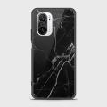 Xiaomi Poco F3 Cover - SkinLee HQ Infinity Glass Case (Soft) - Black Classic Marble - SKINLEE-132-1-1011-711. 