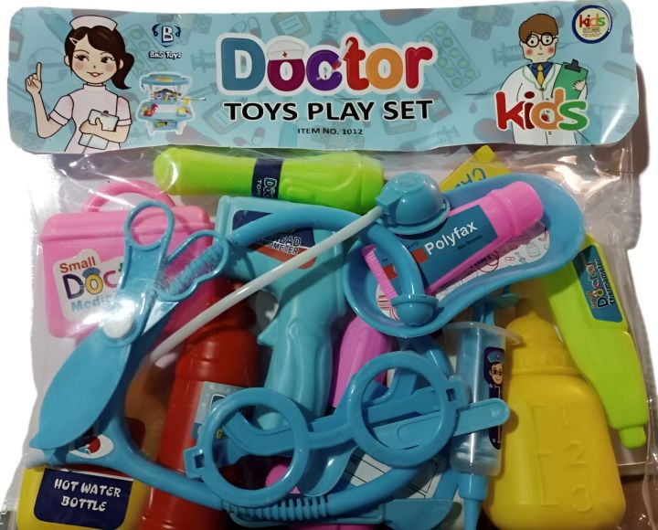 Kids Doctor Role Play Pretend Doctor Kit Medical Toy Set Children's Doctor Dress-Up Kit Nurse Role Play Set Doctor Tool Kit for Kids