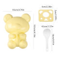 Cartoon Bear Kids Rice Ball Maker Mold Onigiri Mold 3D Bento Box Sushi Kitchen Tools Gadgets Sanwich Decoration Cutter Gift. 