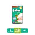 Guddu premium disposable diapers super dry with magic tape Small size: 48 Pieces Saving Pack. 
