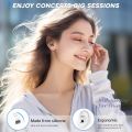 M10 TWS Airpods with Super Sound & High Quality Touch Sensors True Stereo Headphones with Built in Mic 10m Transmission Bluetooth Wireless Earbuds , Charging Case Sport Headset for all Bluetooth Smart devices. 