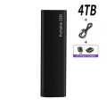 External Hard Drive Portable SSD 1TB High Speed Solid State Drive USB3.1 Type-C Interface Mass Storage Hard Disk for Laptop/Mac. 