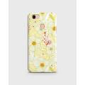 Oppo F5 Plus  3D Hard Cover Case Drawingflowers - 1Cover730. 