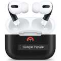 APPLE AIRPODS PRO 360 premium Protection Skin / Wrap- LEATHER BLACK. 
