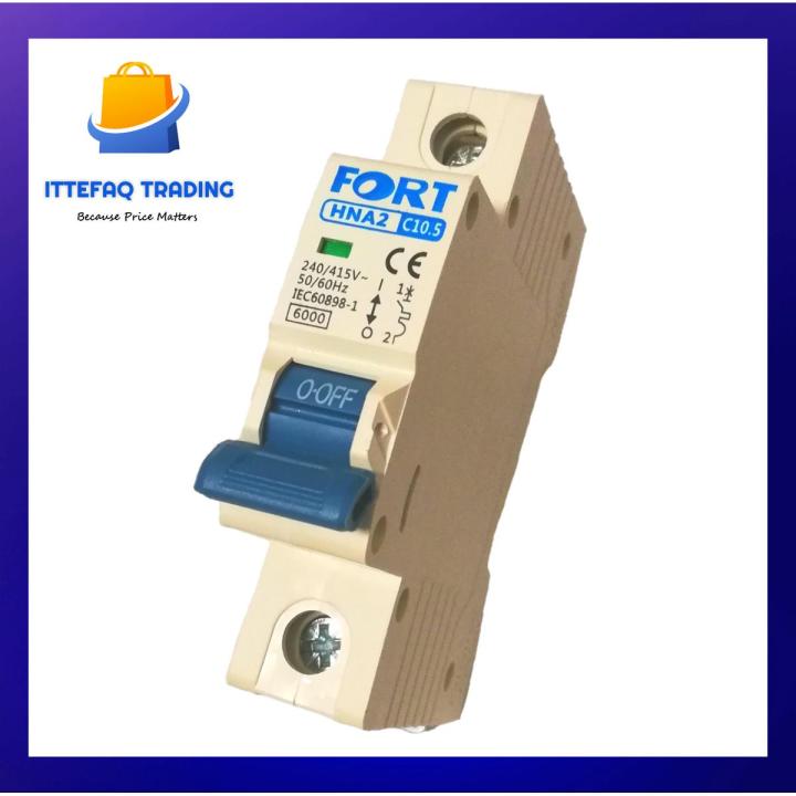 Fort Electric Circuit Breaker Safety Circuit Breaker Single Pole 10A ,16A ,20A
