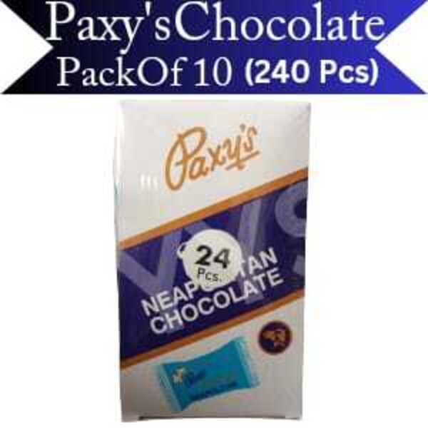 YYS Products Paxy ( Pack Of 10 Box ) Paxy Neapolitan Chocolate Sweet & Yummy
