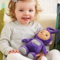 MA Super Soft Short Plush Teletubbies Doll Standing Ragdoll Plush Toy Doll Early Childhood Education Gifts-Purple. 