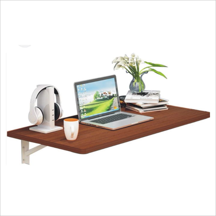 Wall%20Mounted%20Folding%20Wooden%20Laptop%20Table/Computer%20Table/Dvd%20Player/Iron%20Table%20Rack%20With%20White%20Foldable%20Brackets/Smart%20Office%20Table%20-%20Image%204