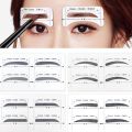 40Pcs/Set Eyebrow Stencil Beauty eyes template stencils for eyebrows tools eye brow shaping kit Makeup product for Pencil Model Grooming Shaping Templates DIY Makeup Beauty Tools. 