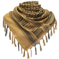 【Poggioio】Tactical Arab Shemagh Scarf Outdoor Hiking Army Desert Scarves Muslim Hijab for Men Women Windproof Scarf With Tassel. 