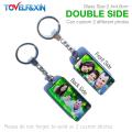 DIY Double Side Photo Custom Keychain Personalized Keyrings Customized Glass Cabochon Family Lovers Baby metal Key chain Gifts. 